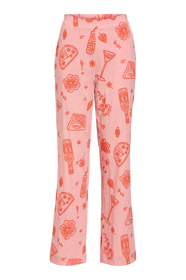 Object Calças estampadas Subiu