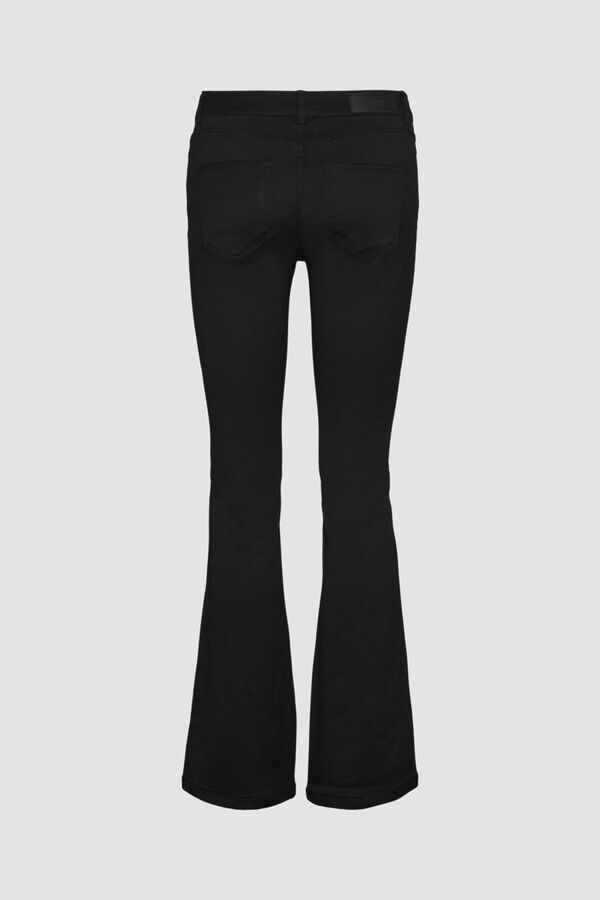 Vero Moda Jeans boca de sino Preto