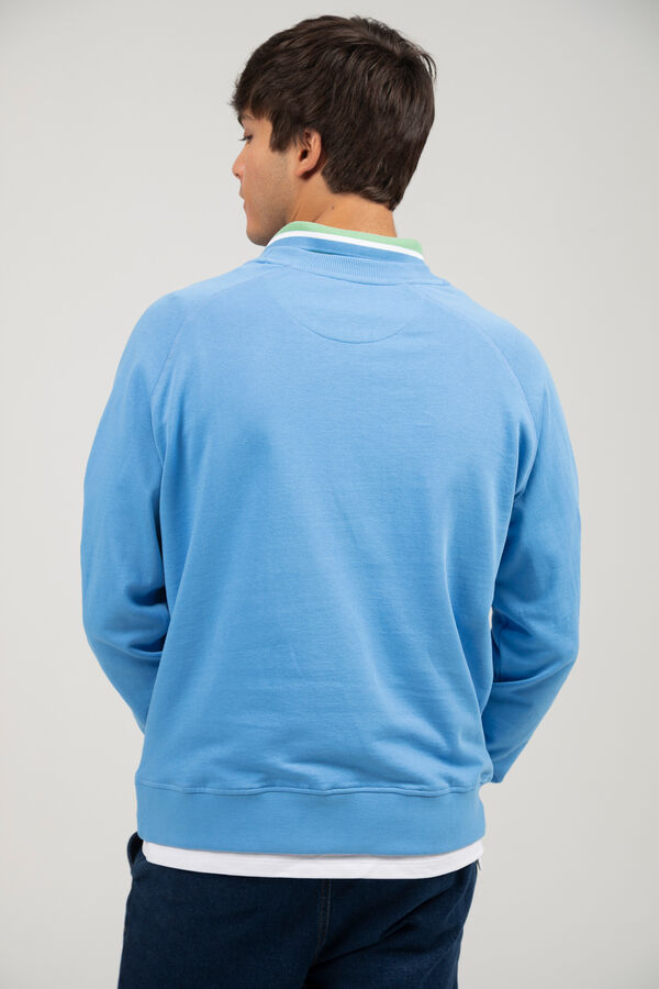 elPulpo Sweatshirt b&aacute;sica Azul
