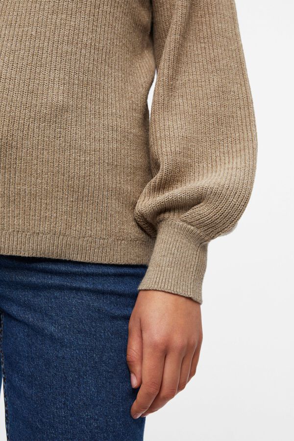 Object Camisola manga balão Cinzento