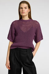Selected Femme Top de malha Roxo