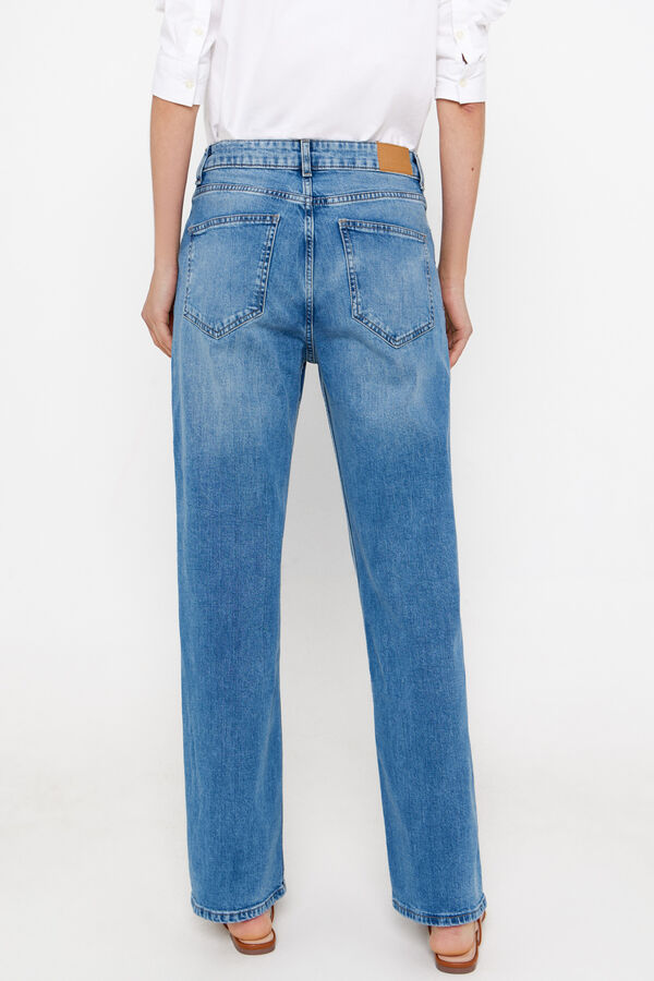 Cortefiel pantal&oacute;n vaquero new recto Azul