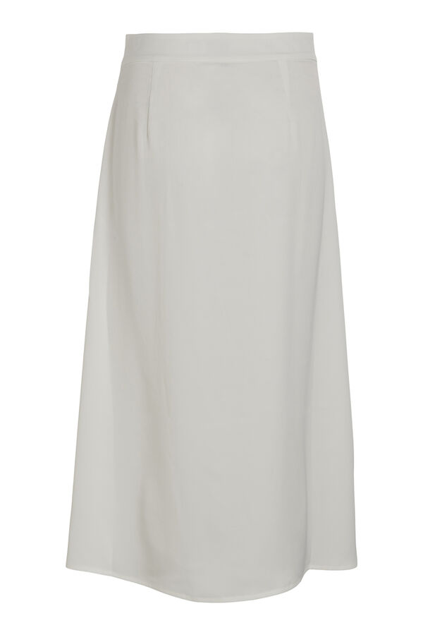 Vila Falda midi Blanco