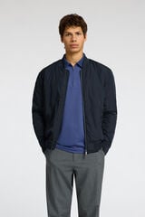 Selected Chaqueta bomber Azul marino