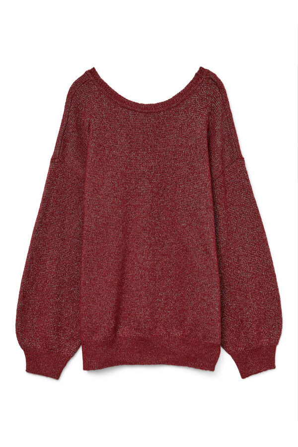 Vero Moda Curve Jersey cuello redondo Curve Rojo