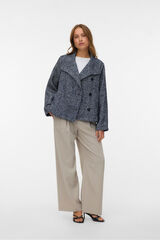 Vero Moda Cazadora estructura espiga Azul marino