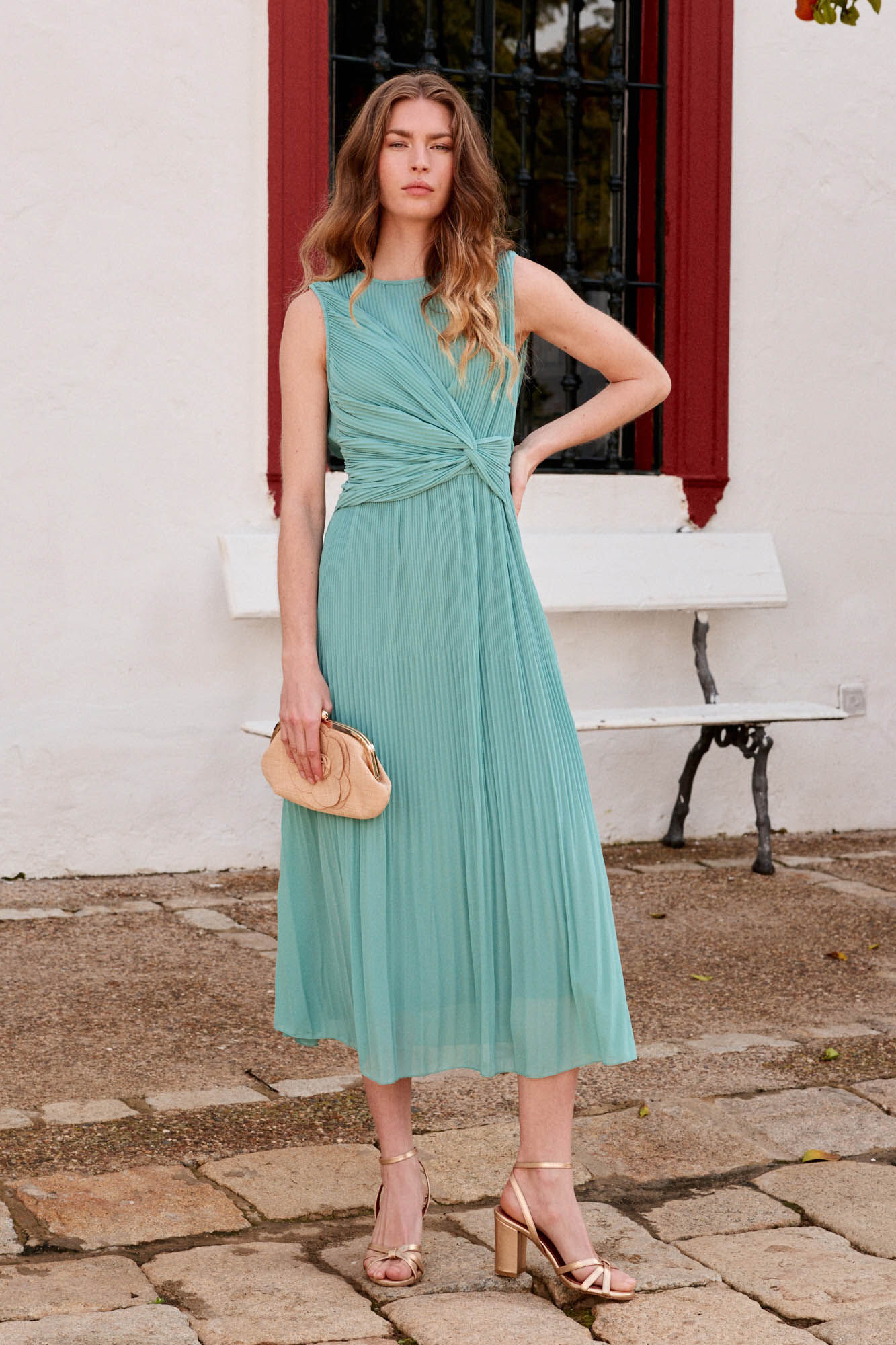 Pol&iacute;n Et Moi Vestido nudo Stefania