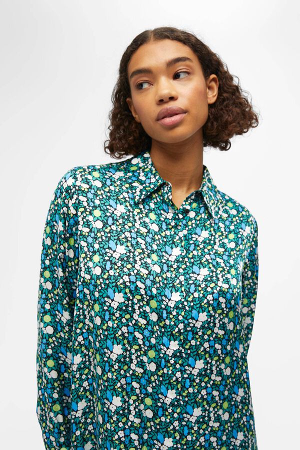 Object Camisa estampada Negro