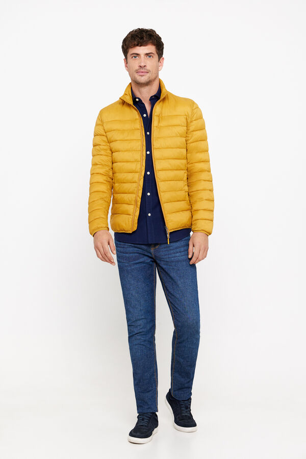 Cortefiel Blus&atilde;o ultraleve thermolite Dourado