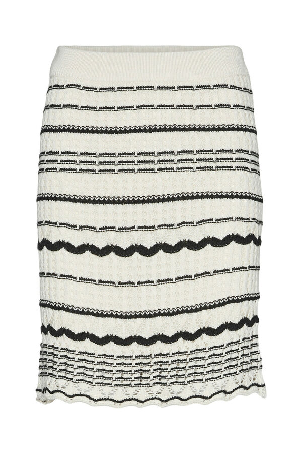 Vero Moda Saia curta de malha Cinzento