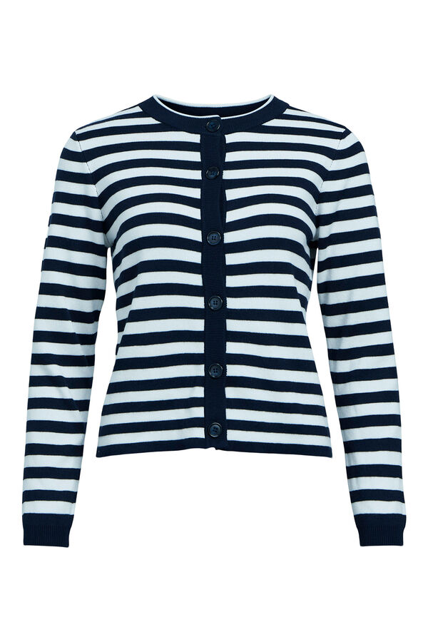 Object Cardigan de punto Azul marino