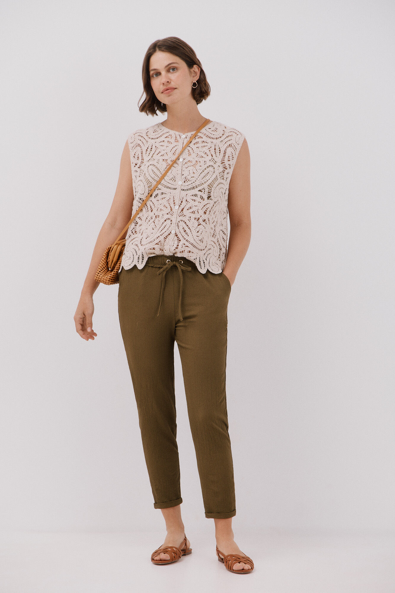 Cortefiel Pantal&oacute;n muy fluido