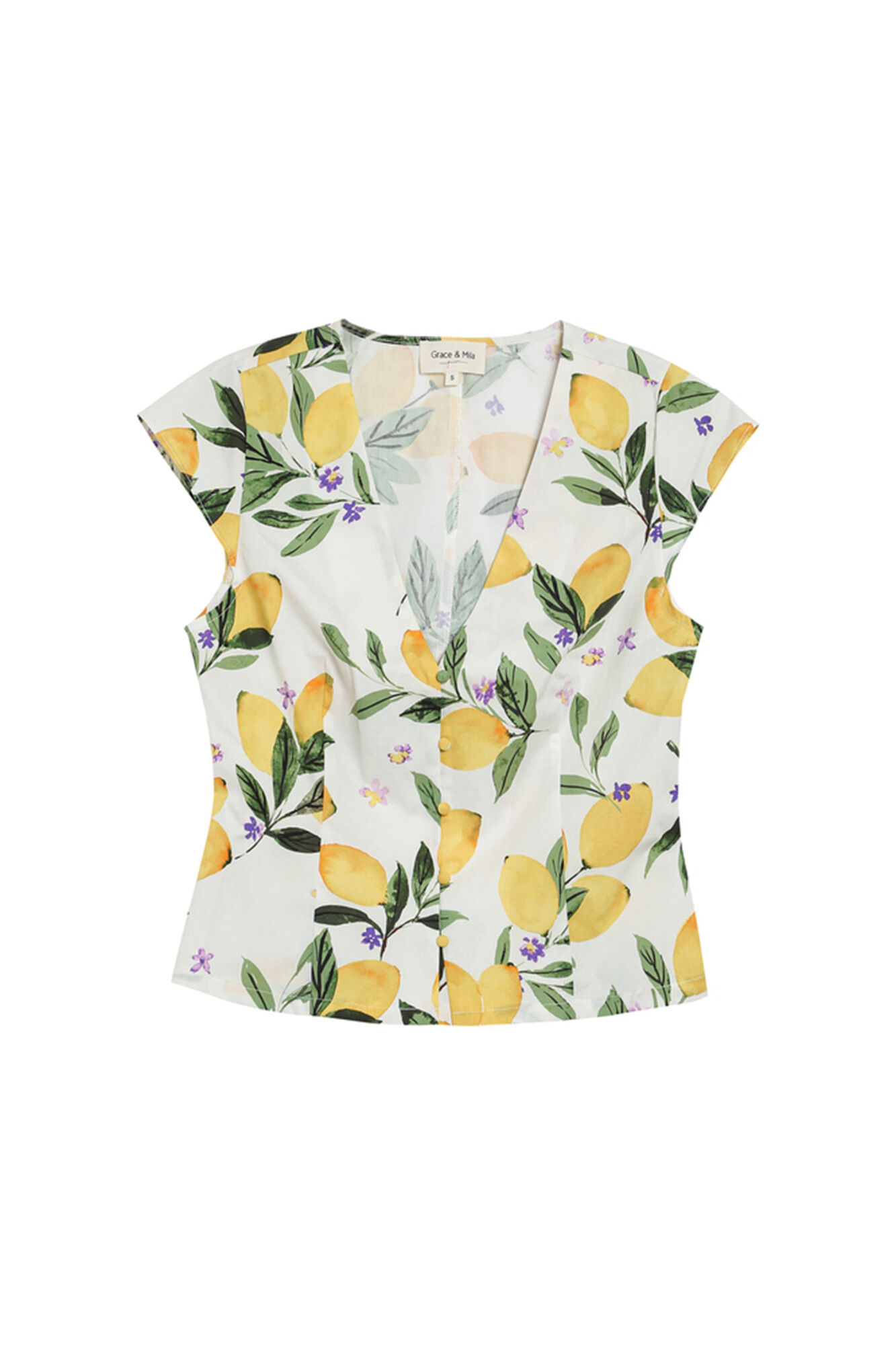 Grace & Mila Camisa de cuello V