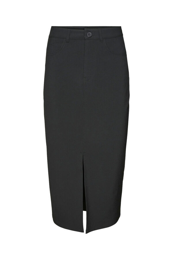 Vero Moda Saia midi  Preto