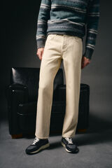 OOTO Cal&ccedil;a jeans straight fit Tostado