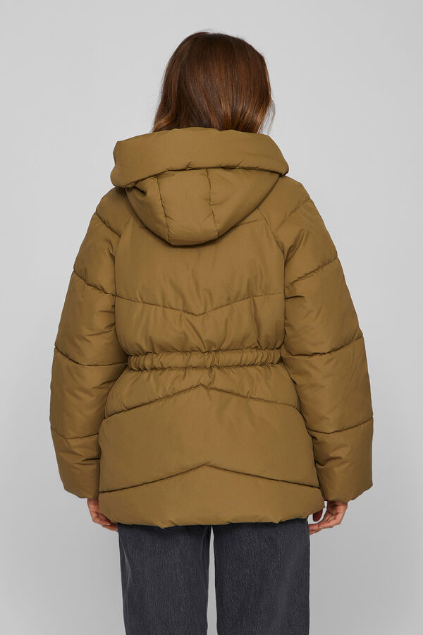 Vila Abrigo acolchado 3/4 Marr&oacute;n