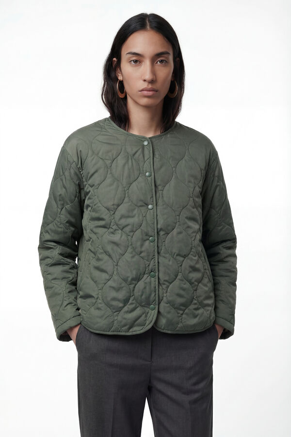 Vero Moda Casaco curta acolchoada  Verde