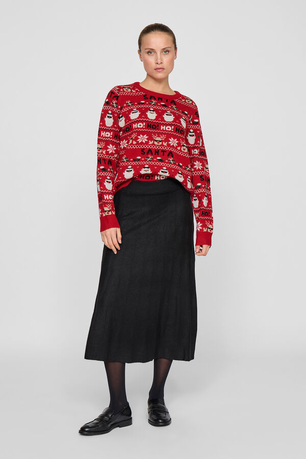 Vila Jersey navide&ntilde;o Rojo