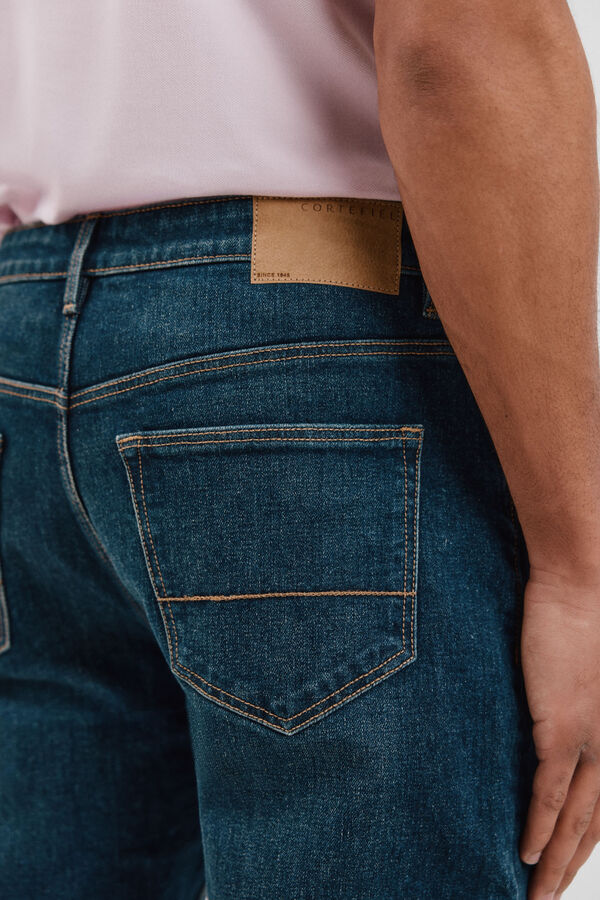 Cortefiel Cal&ccedil;a jeans cl&aacute;ssica  Azul