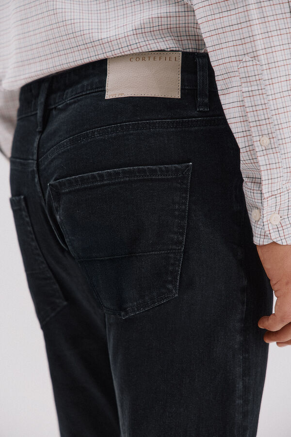 Cortefiel Pantal&oacute;n vaquero slim fit Negro
