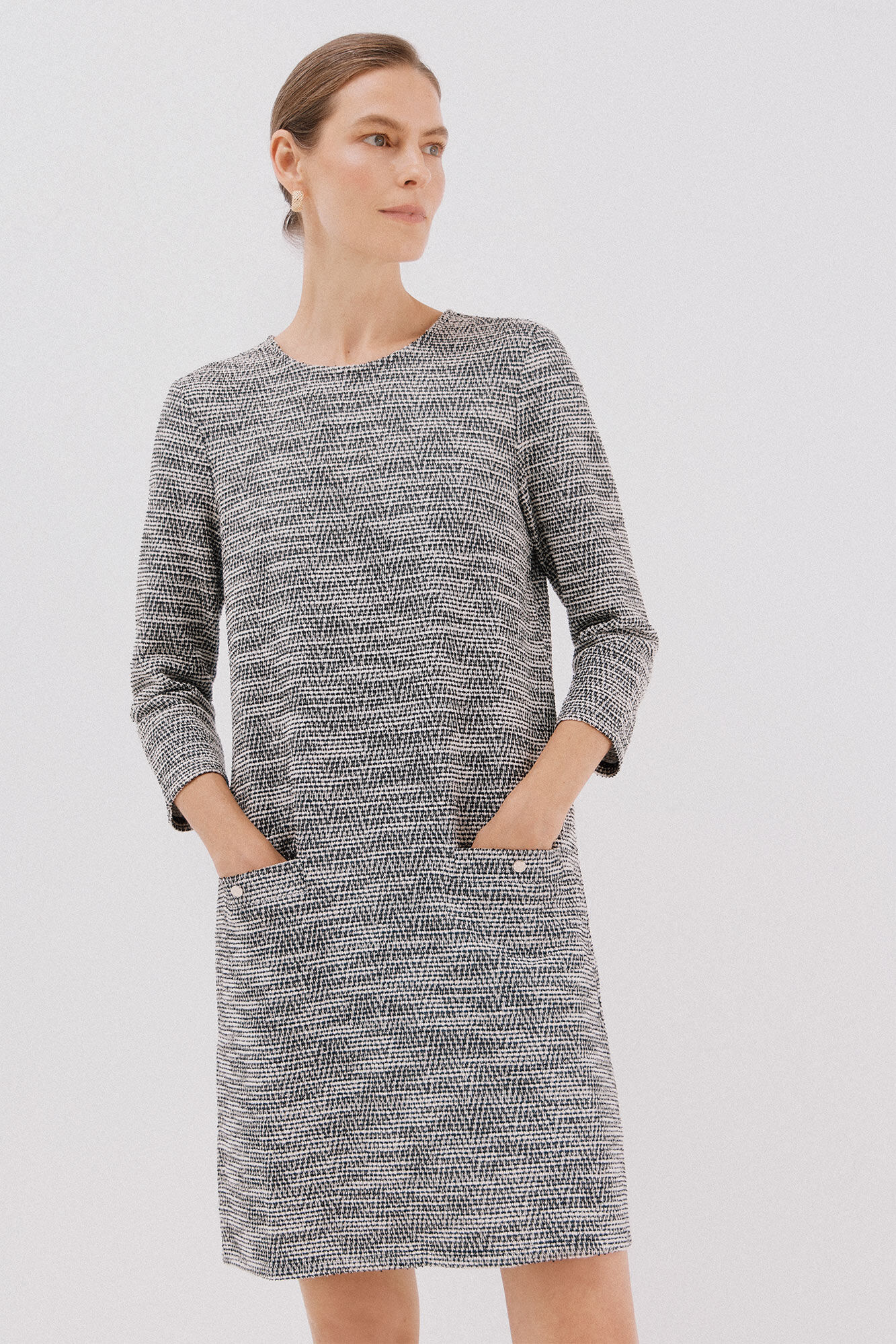 Cortefiel Vestido corto tweed