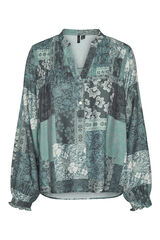 Vero Moda Camisa de manga larga Verde oscuro