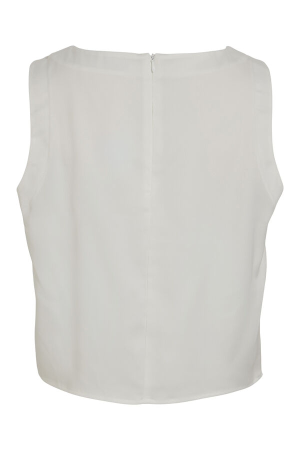 Vila Top acetinado branco Branco
