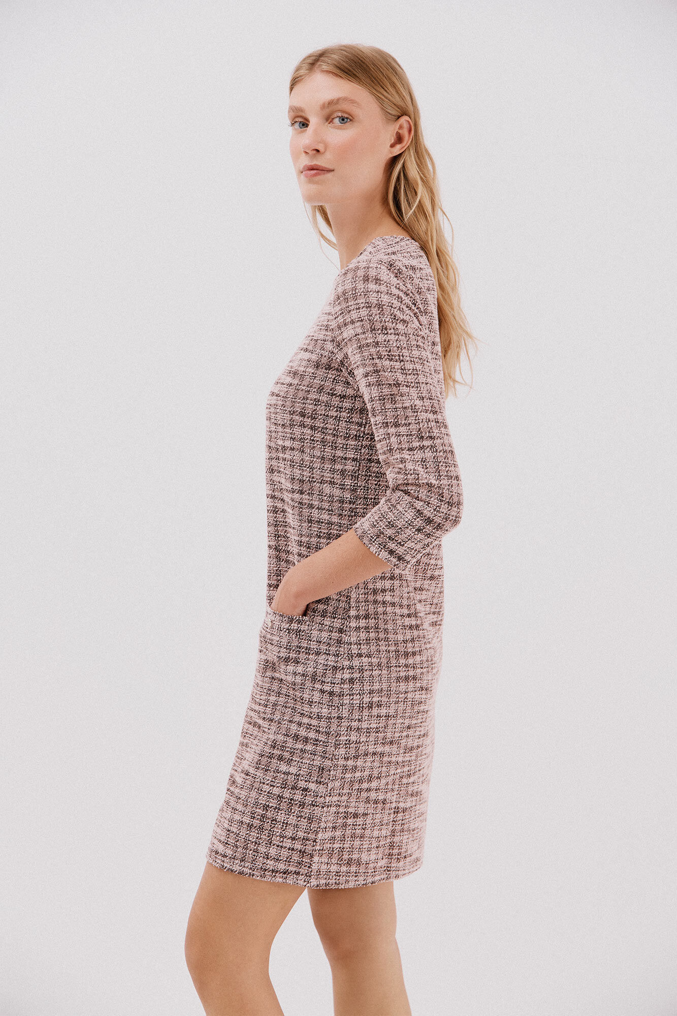 Cortefiel Vestido corto tweed
