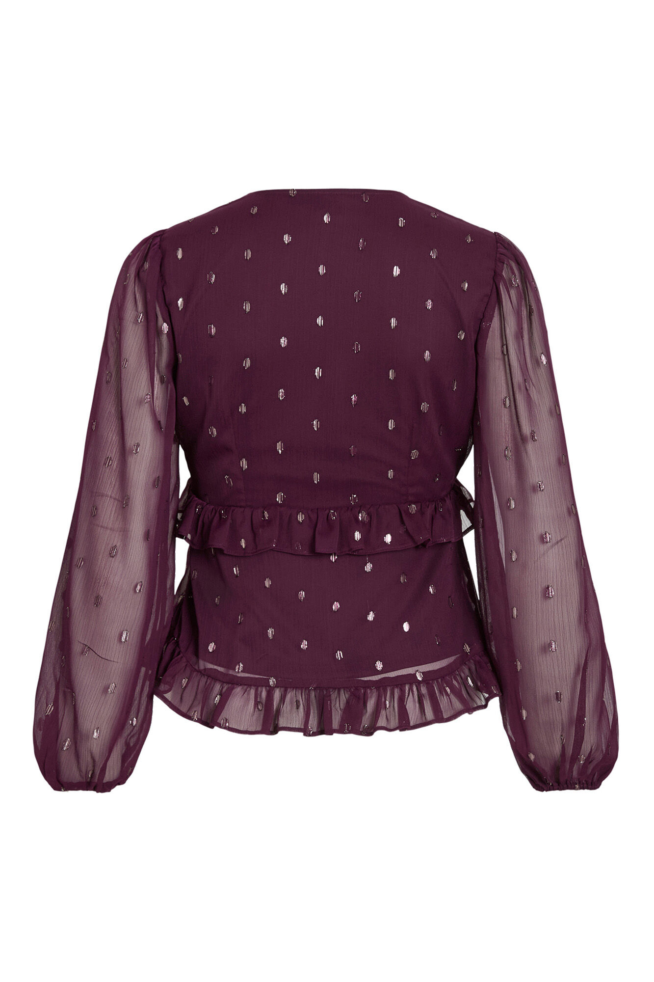 Vila Blusa de manga de manga comprida