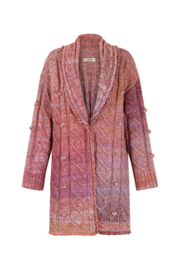 Slowlove Chaqueta punto fantas&iacute;a Rosa