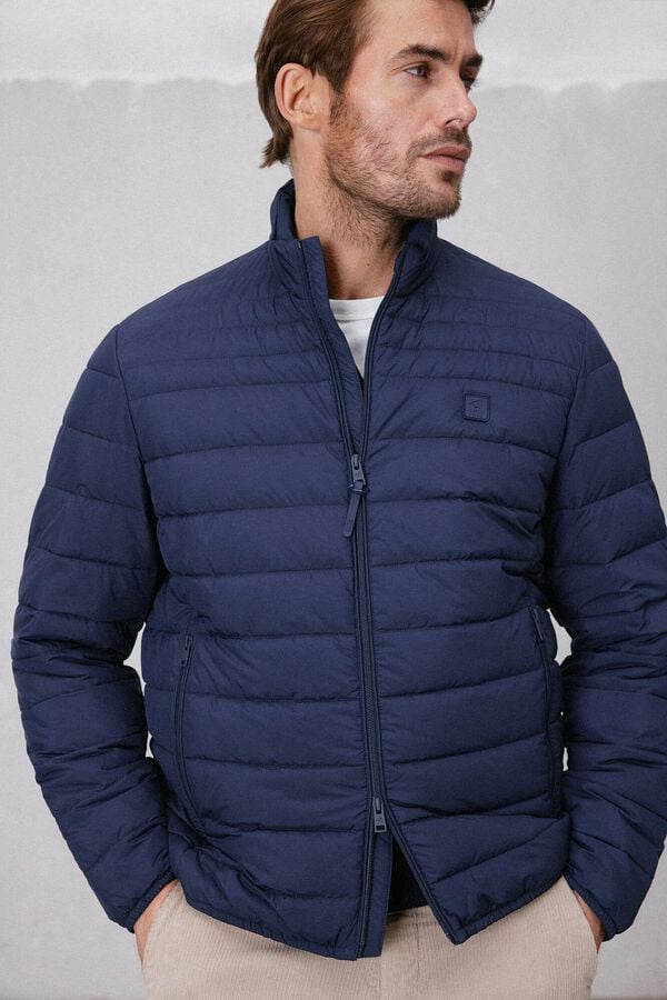 OOTO Blusão acolchoado ultralight Azul