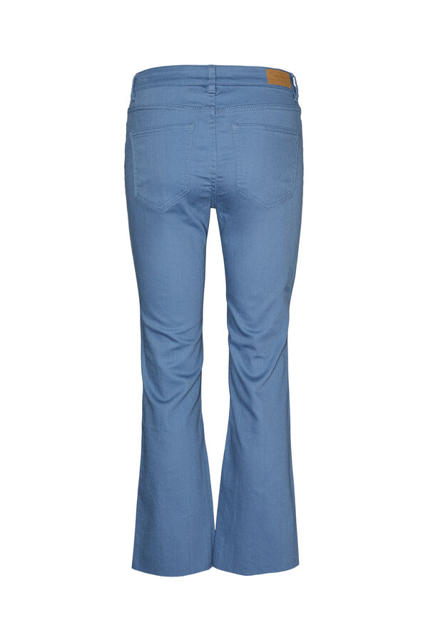 Vero Moda Cal&ccedil;as denim boca de sino Azul
