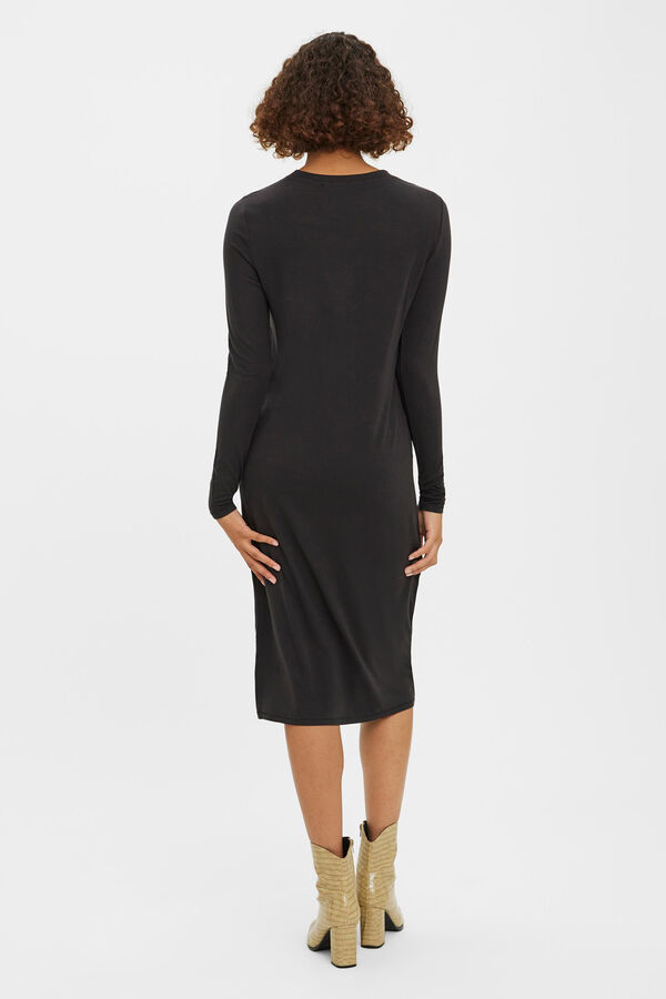 Vero Moda Vestido de malha midi  Preto