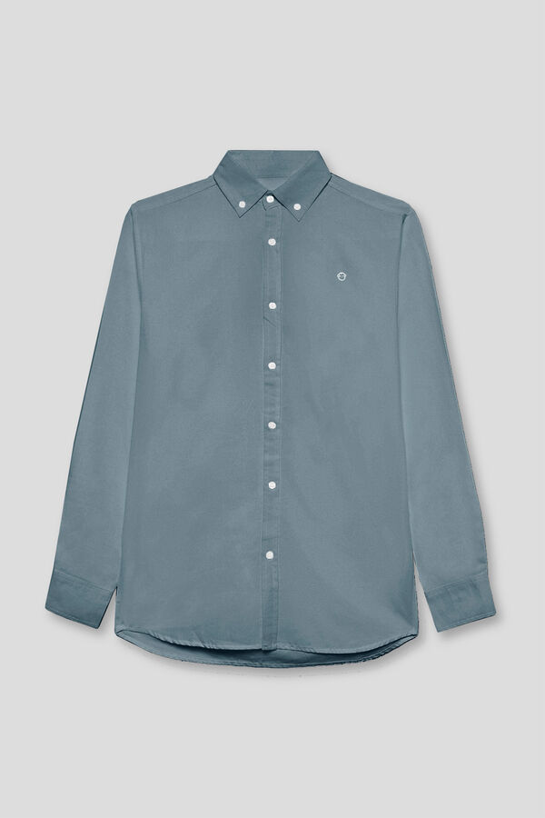 Street Monkey Camisa oxford Azul