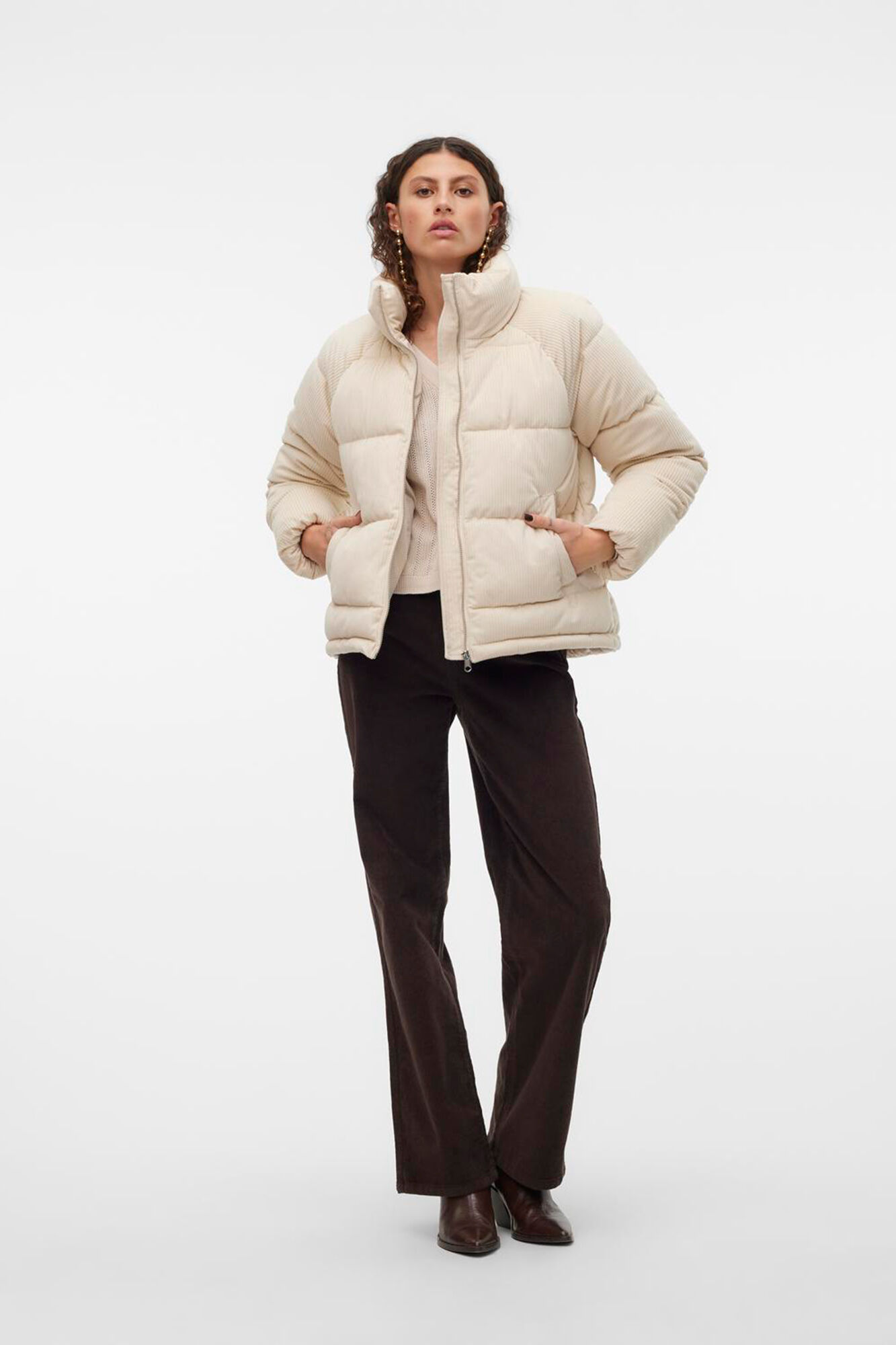 Vero Moda Abrigo acolchado