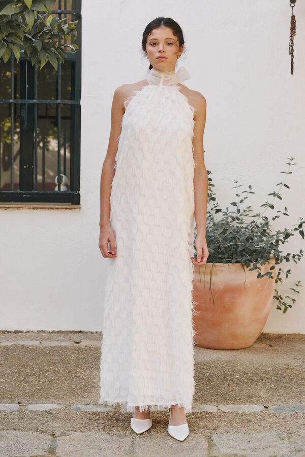 Pol&iacute;n Et Moi Vestido de noiva Dalia Branco