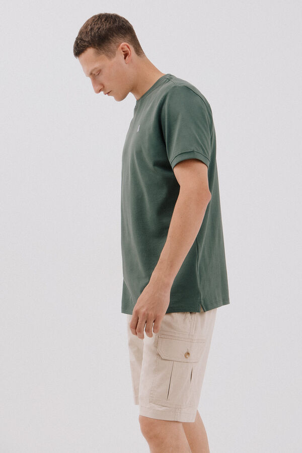 Cortefiel Bermudas cargo Tostado