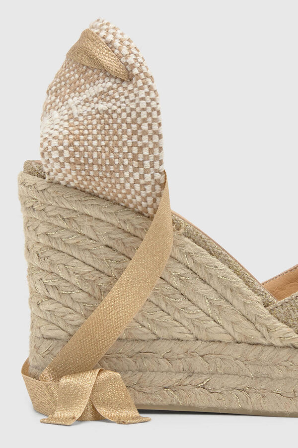 Castañer Chiara alpargatas Dourado