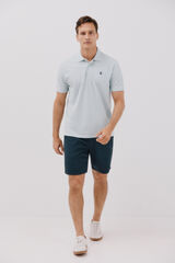 Cortefiel Polo estampado Azul