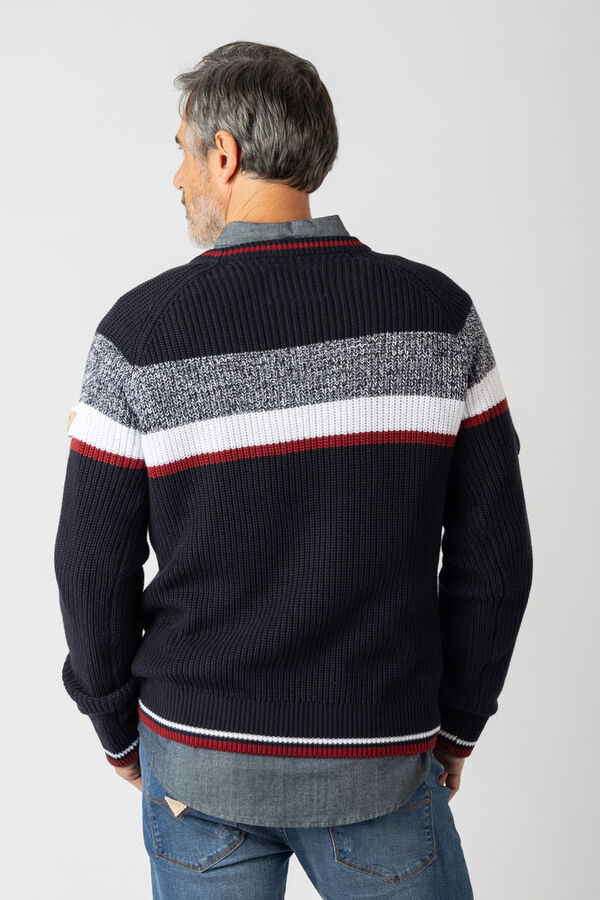 Privata Jersey cuello redondo Azul marino