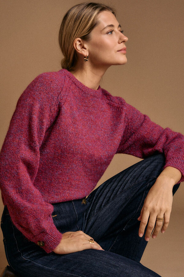 Pol&iacute;n Et Moi Jersey punto Nira Fucsia