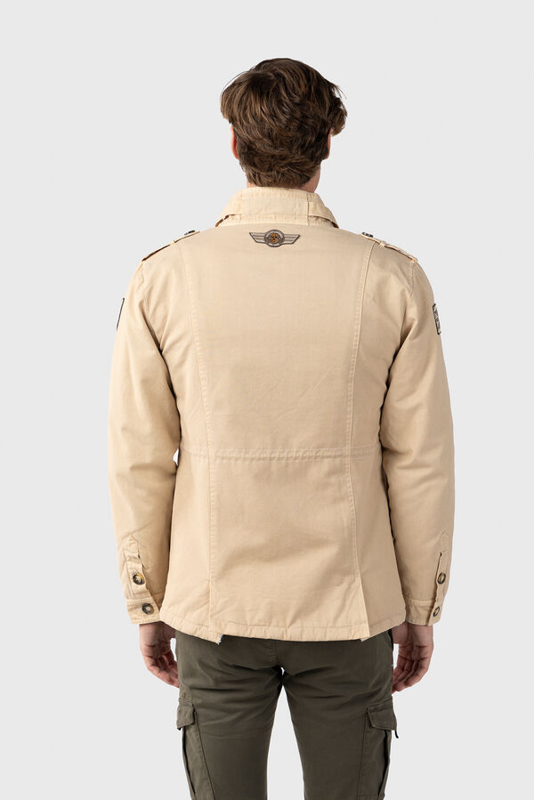 Williot Cazadora Sahariana Con Parches Beige