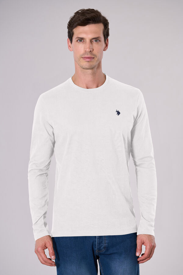 Us Polo Camiseta manga larga Will Blanco