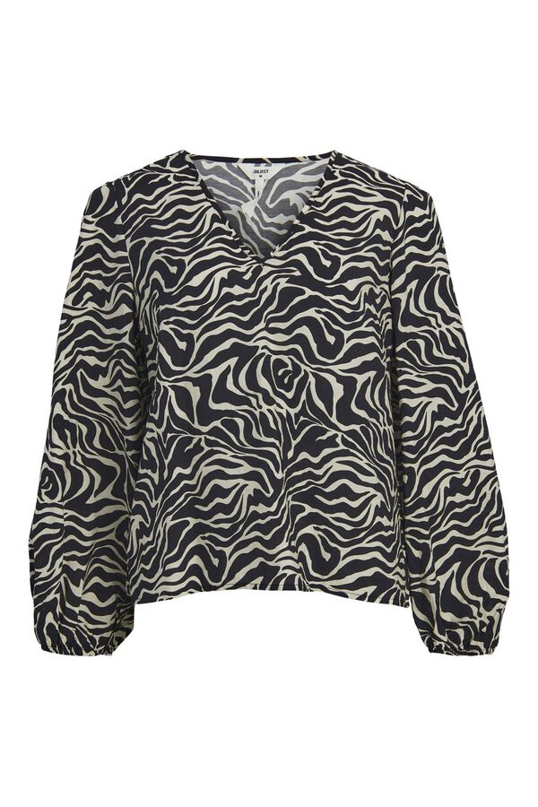 Object Blusa globo Ecovero Negro