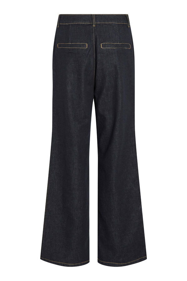 Vila Pantal&oacute;n vaquero ancho Azul marino