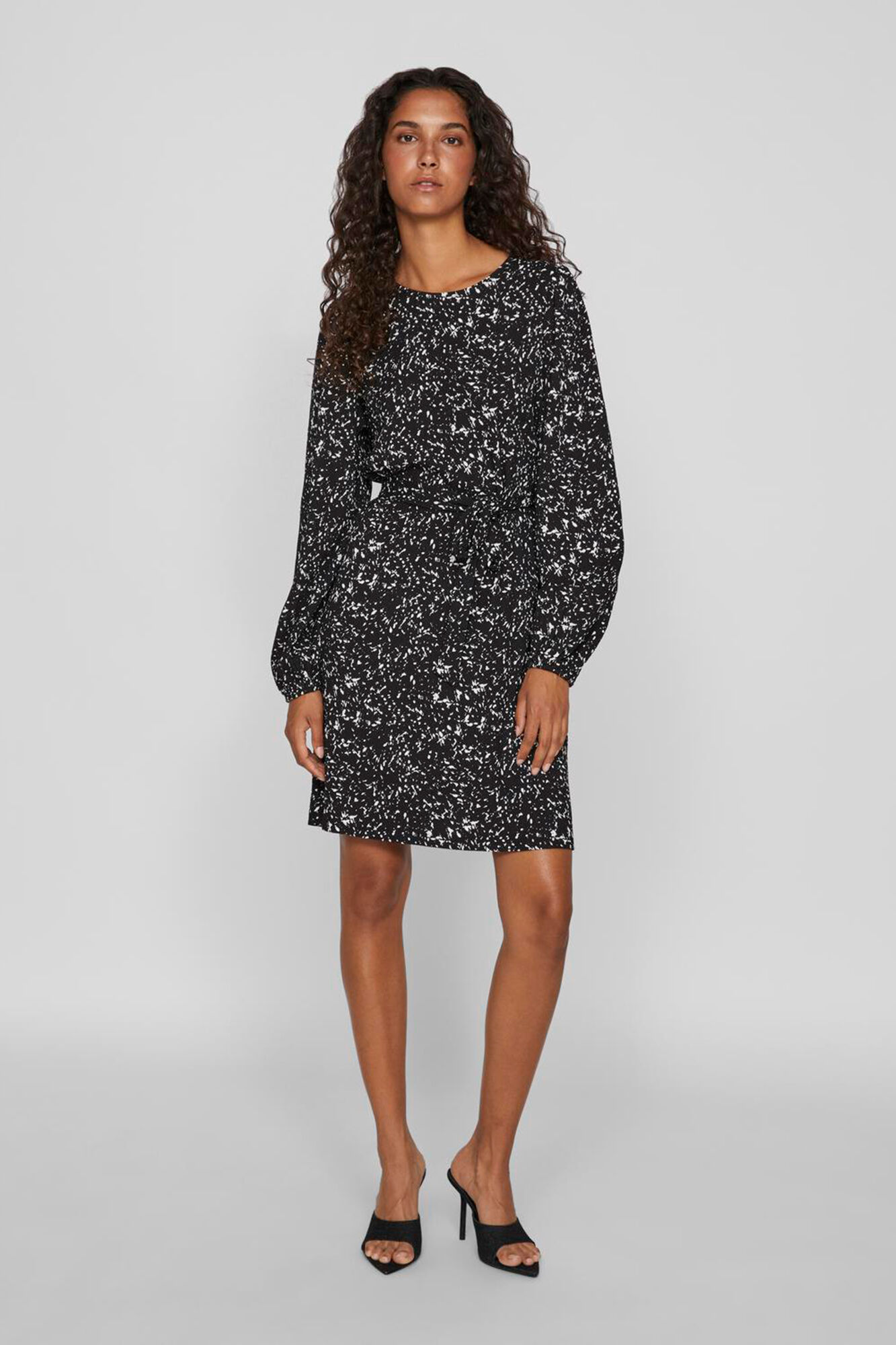 Vila Vestido corto estampado