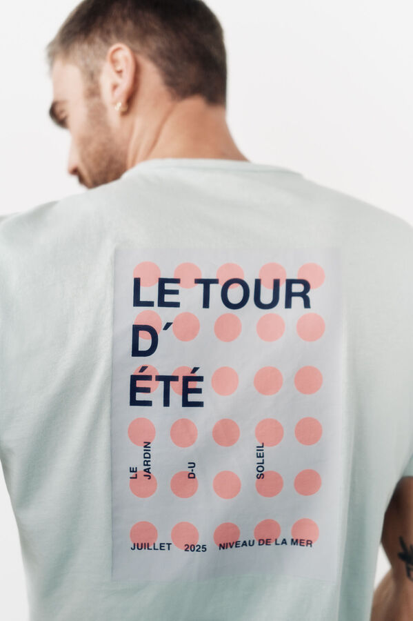 OOTO Camiseta gr&aacute;fica lavada OOTO Verde