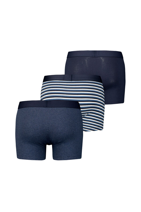 Levi's Caja de 3 calzoncillos b&oacute;xer de algod&oacute;n Levi's Azul marino