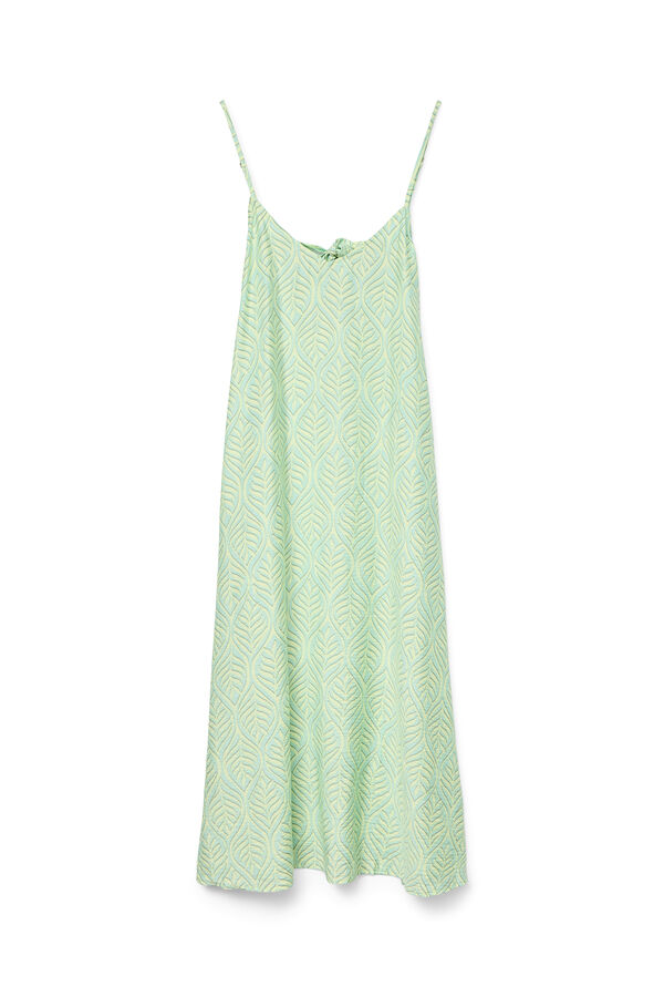 Vero Moda Vestido midi tirantes ajustables Verde