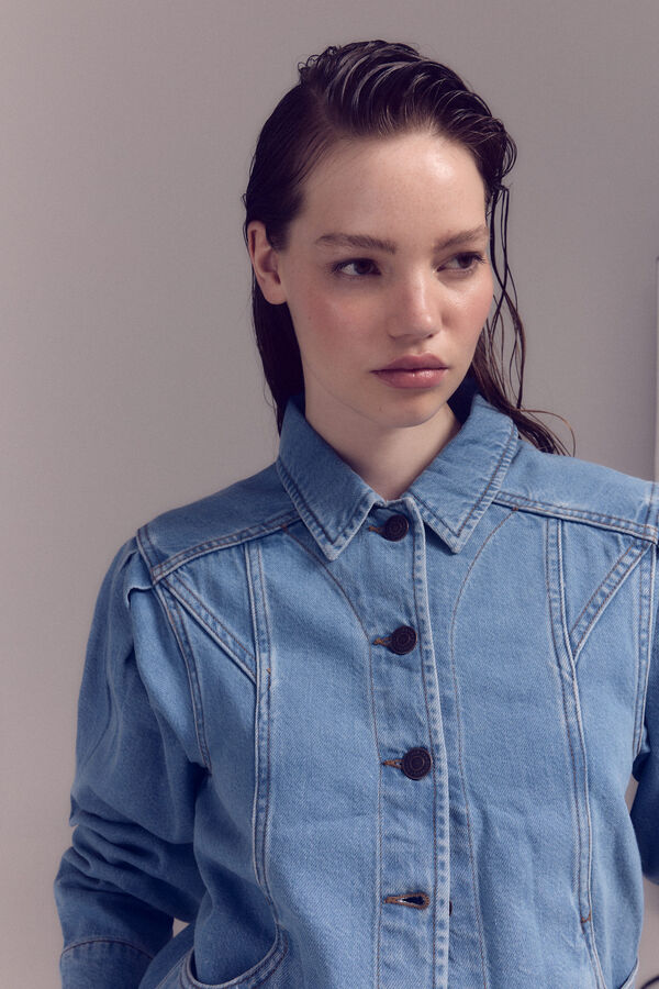 Slowlove Cazadora vaquera Azul